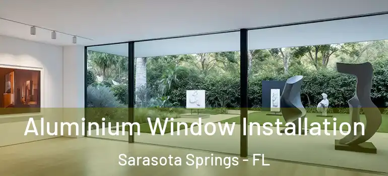  Aluminium Window Installation Sarasota Springs - FL
