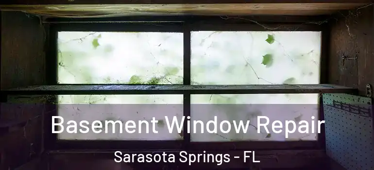  Basement Window Repair Sarasota Springs - FL