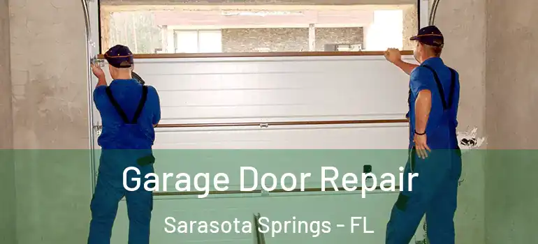  Garage Door Repair Sarasota Springs - FL