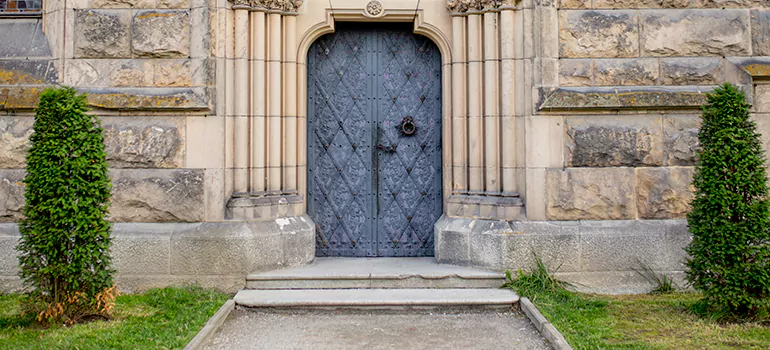 Traditional Double Front Doors in Sarasota Springs, FL