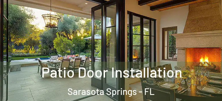  Patio Door Installation Sarasota Springs - FL