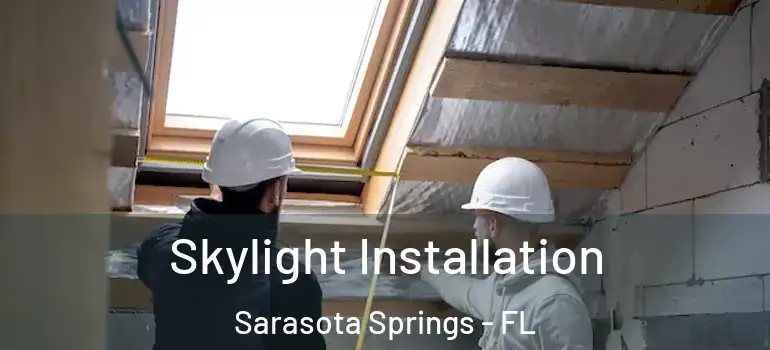  Skylight Installation Sarasota Springs - FL