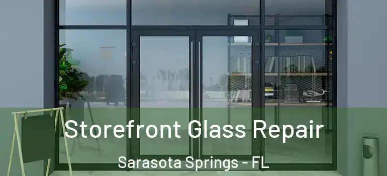  Storefront Glass Repair Sarasota Springs - FL