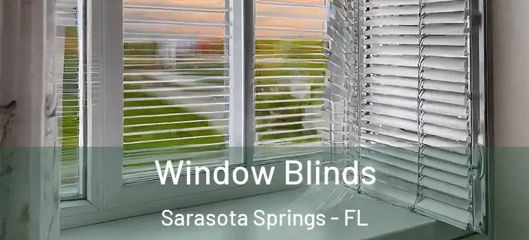  Window Blinds Sarasota Springs - FL