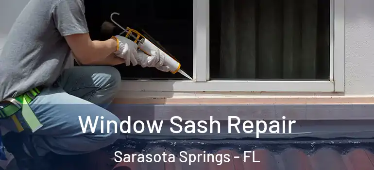  Window Sash Repair Sarasota Springs - FL